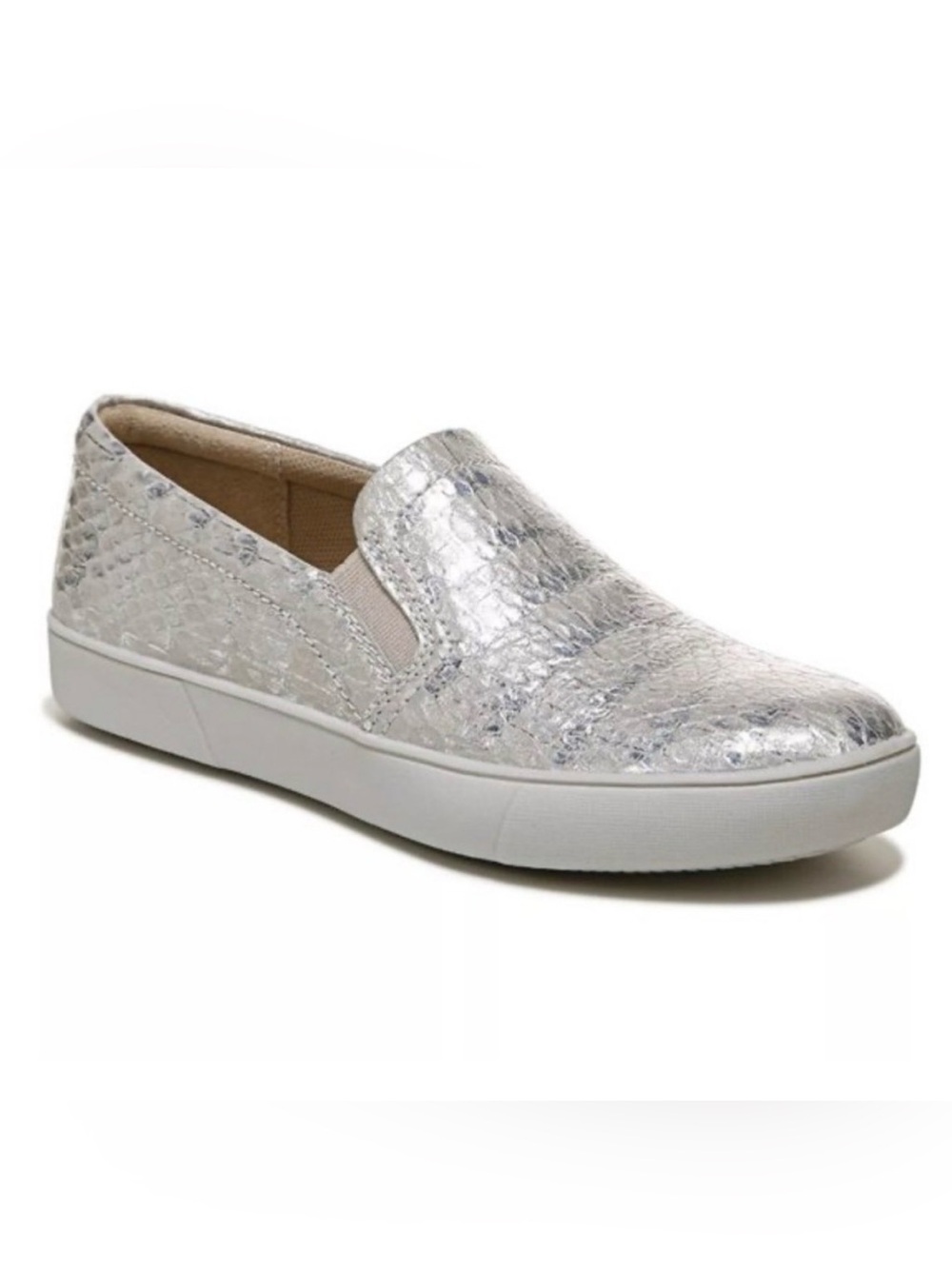 Naturalizer “Marianne” Iridescent Snake Print Slip-on Sneaker Size 7 1/2 M